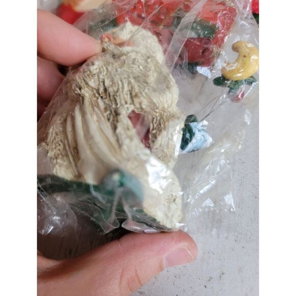 Kurt Adler vintage elf boy girl wreath variety ornament Santa Claus Xmas - Picture 9 of 15